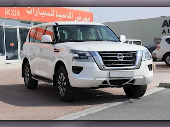 Nissan  Patrol  LE  2020  Automatic  72,000 Km  8 Cylinder  Four Wheel Drive (4WD)  SUV  White