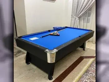 Blue  Billiard Table