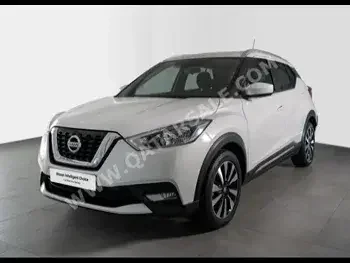 Nissan  Kicks  2020  Automatic  22,285 Km  4 Cylinder  Front Wheel Drive (FWD)  SUV  White  With Warranty