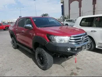 Toyota  Hilux  TRD  2018  Automatic  17,000 Km  6 Cylinder  Four Wheel Drive (4WD)  Pick Up  Red