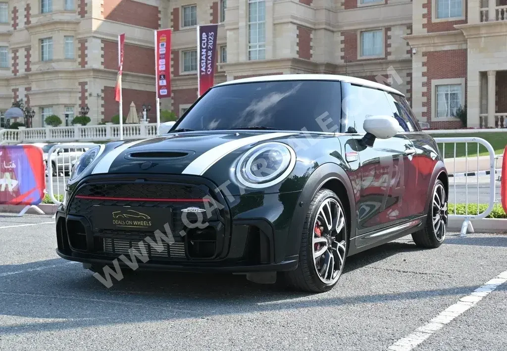 Mini  Cooper  JCW  2022  Automatic  16,100 Km  4 Cylinder  Front Wheel Drive (FWD)  Hatchback  Forest Green  With Warranty