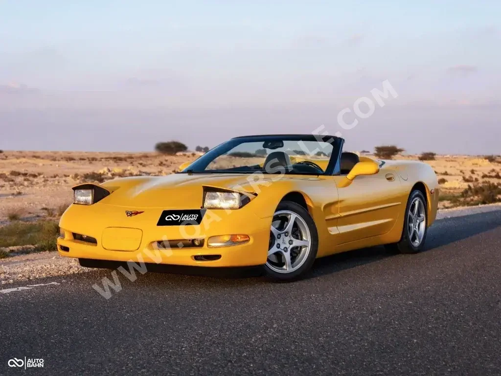 Chevrolet  Corvette  C5  2002  Automatic  132,000 Km  8 Cylinder  Rear Wheel Drive (RWD)  Convertible  Yellow