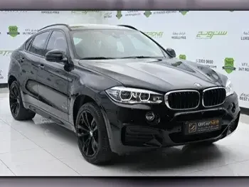 BMW  X-Series  X6  2019  Automatic  46,000 Km  6 Cylinder  Four Wheel Drive (4WD)  SUV  Black