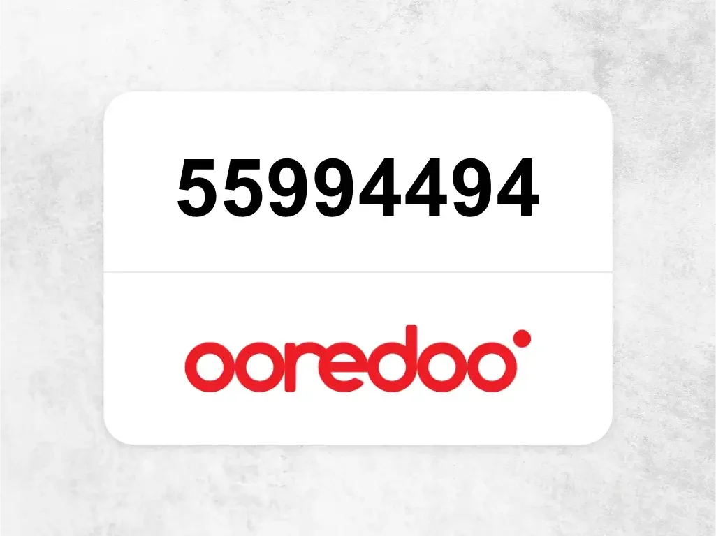 Ooredoo Mobile Phone  55994494