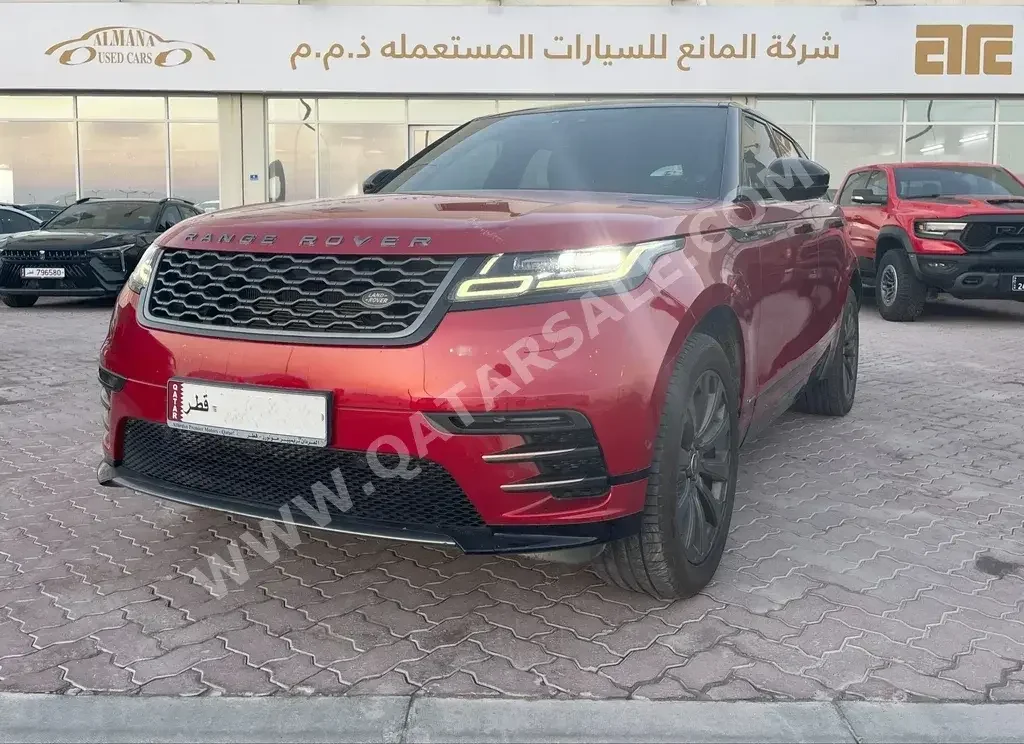 Land Rover  Range Rover  Velar R-Dynamic  2018  Automatic  75,000 Km  6 Cylinder  Four Wheel Drive (4WD)  SUV  Maroon