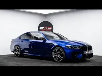 BMW  M-Series  5 Competition  2023  Automatic  20,004 Km  8 Cylinder  Rear Wheel Drive (RWD)  Sedan  Blue  With Warranty