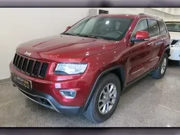 Jeep  Grand Cherokee  Limited  2015  Automatic  102,000 Km  8 Cylinder  Four Wheel Drive (4WD)  SUV  Red