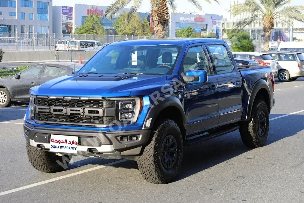 Ford  Raptor  2022  Automatic  0 Km  6 Cylinder  Four Wheel Drive (4WD)  Pick Up  Blue  With Warranty