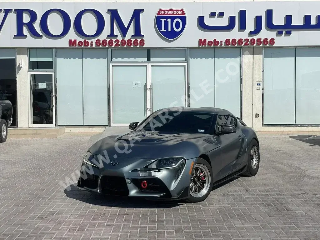 Toyota  Supra  GR  2020  Automatic  27,000 Km  6 Cylinder  Rear Wheel Drive (RWD)  Coupe / Sport  Gray