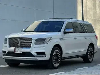 Lincoln  Navigator  Presidential  2018  Automatic  77,000 Km  6 Cylinder  Four Wheel Drive (4WD)  SUV  White