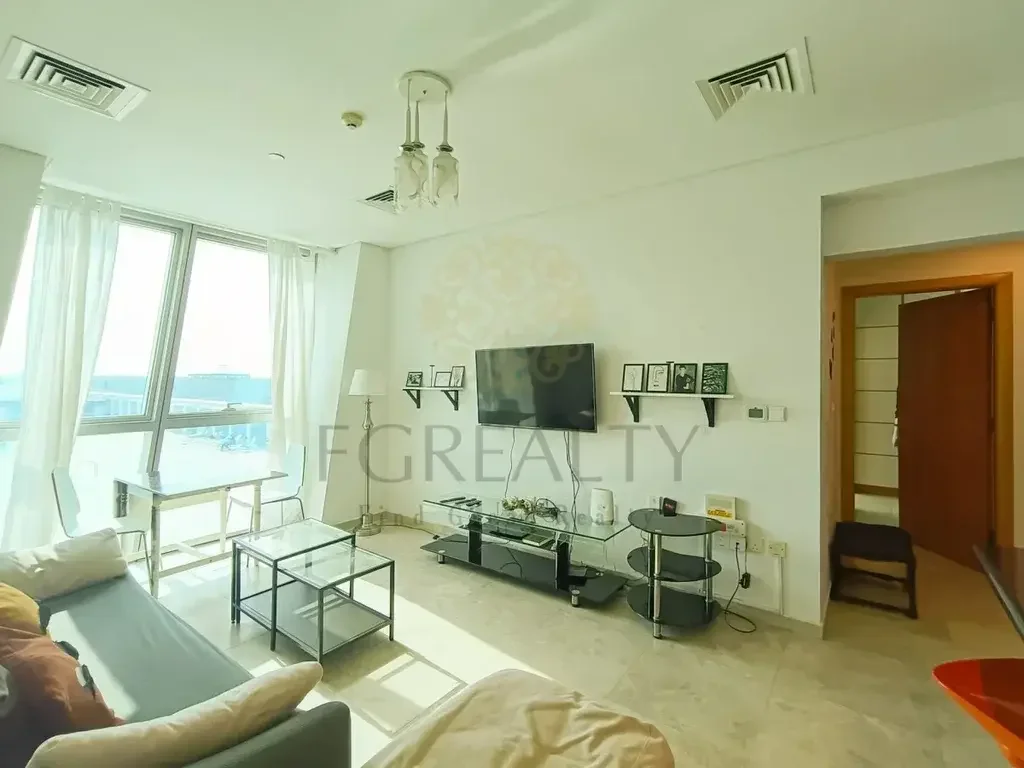 2 Bedrooms  Apartment  For Rent  in Doha -  West Bay Lagoon  Fully Furnished