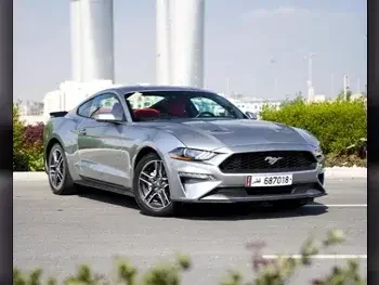 Ford  Mustang  2020  Automatic  60,000 Km  6 Cylinder  Rear Wheel Drive (RWD)  Coupe / Sport  Silver