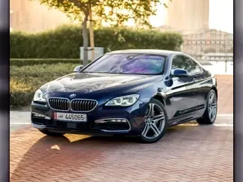 BMW  6-Series  640i  2016  Automatic  115,000 Km  6 Cylinder  Rear Wheel Drive (RWD)  Sedan  Blue