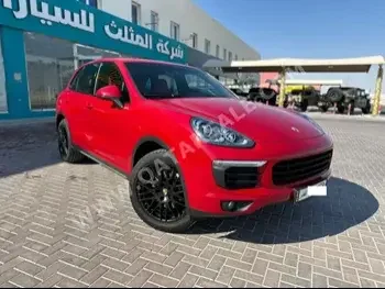 Porsche  Cayenne  2016  Automatic  141,000 Km  6 Cylinder  Four Wheel Drive (4WD)  SUV  Red  With Warranty