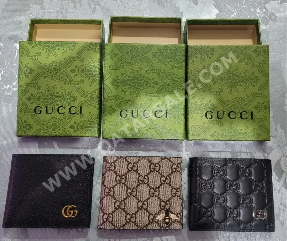 Wallet GUCCI  Black and Gray