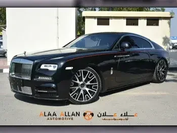 Rolls-Royce  Wraith  2017  Automatic  12,000 Km  12 Cylinder  All Wheel Drive (AWD)  Coupe / Sport  Black