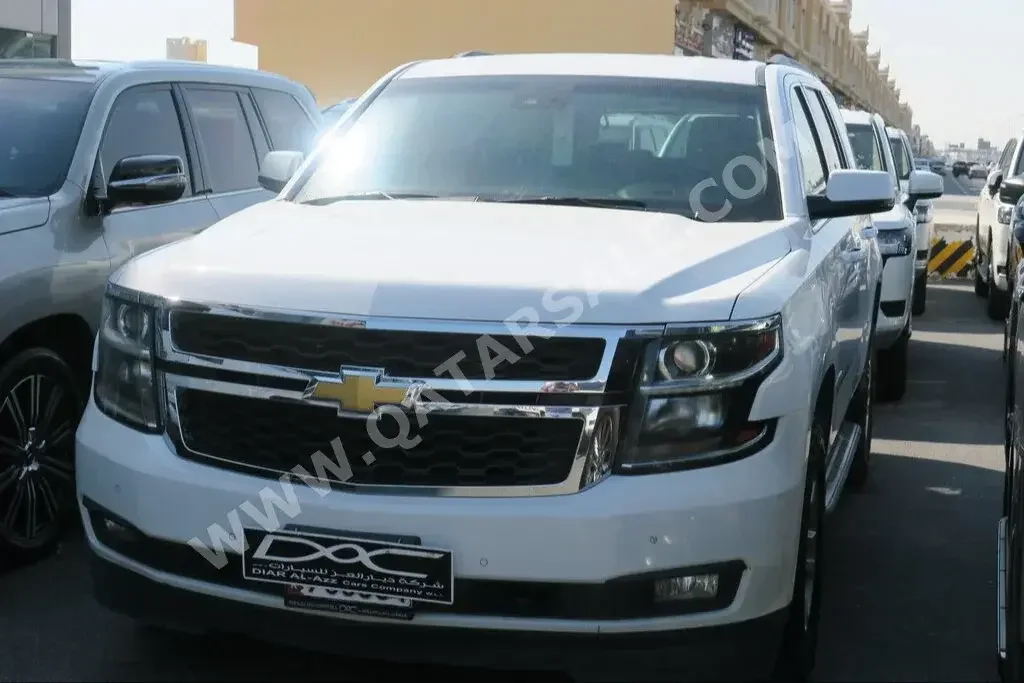 Chevrolet  Tahoe  2018  Automatic  86,000 Km  8 Cylinder  Four Wheel Drive (4WD)  SUV  White