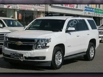 Chevrolet  Tahoe  2018  Automatic  86,000 Km  8 Cylinder  Four Wheel Drive (4WD)  SUV  White