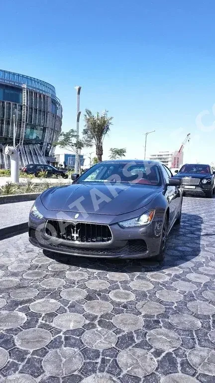 Maserati  Ghibli  2016  Automatic  94,000 Km  8 Cylinder  Rear Wheel Drive (RWD)  Sedan  Gray