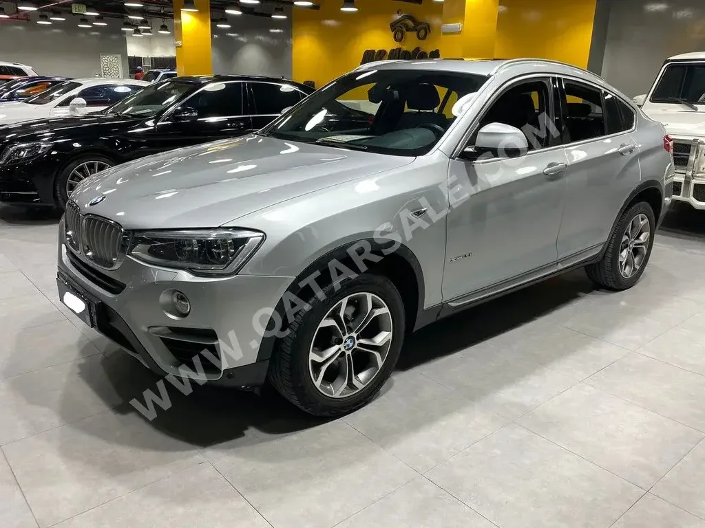 BMW  X-Series  X4  2016  Automatic  168,000 Km  4 Cylinder  Four Wheel Drive (4WD)  SUV  Silver