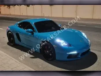 Porsche  Cayman  S  2017  Automatic  56,000 Km  6 Cylinder  Rear Wheel Drive (RWD)  Coupe / Sport  Blue