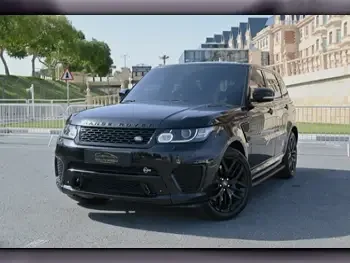 Land Rover  Range Rover  Sport SVR  2015  Automatic  106,300 Km  8 Cylinder  Four Wheel Drive (4WD)  SUV  Black