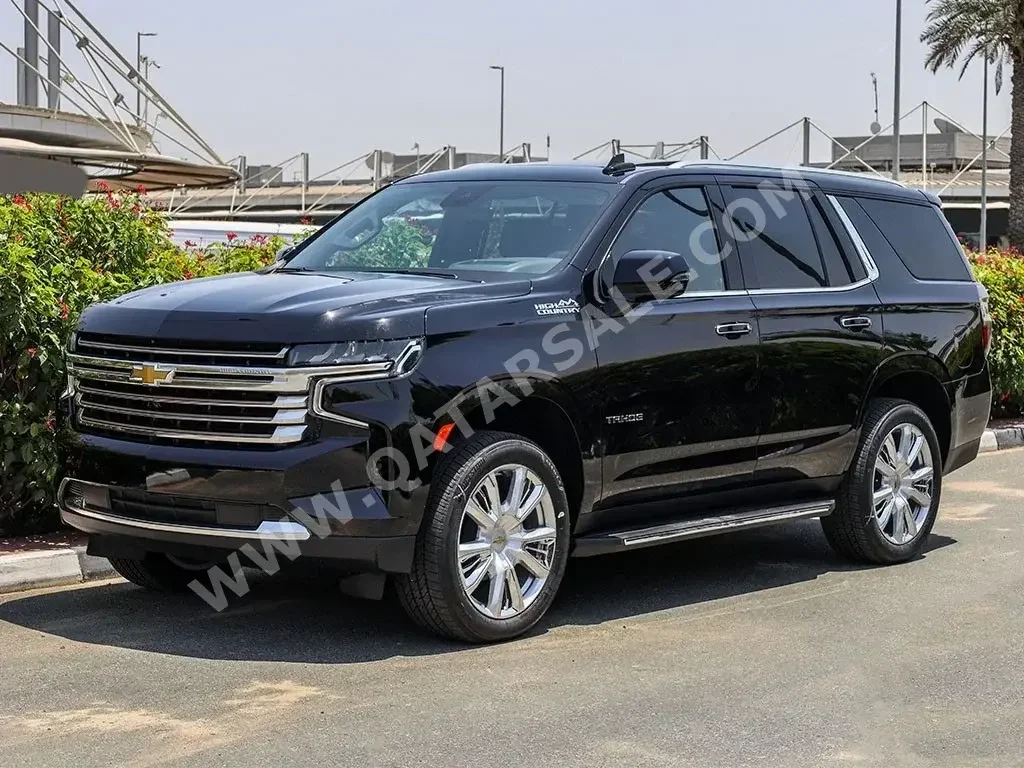 Chevrolet  Tahoe  Premier  2023  Automatic  0 Km  8 Cylinder  Four Wheel Drive (4WD)  SUV  Black  With Warranty