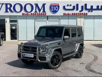Mercedes-Benz  G-Class  63 AMG  2015  Automatic  103,000 Km  8 Cylinder  Four Wheel Drive (4WD)  SUV  Gray
