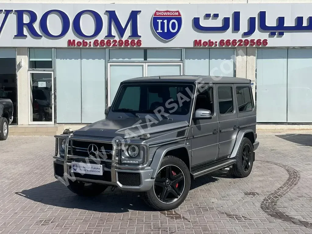 Mercedes-Benz  G-Class  63 AMG  2015  Automatic  103,000 Km  8 Cylinder  Four Wheel Drive (4WD)  SUV  Gray