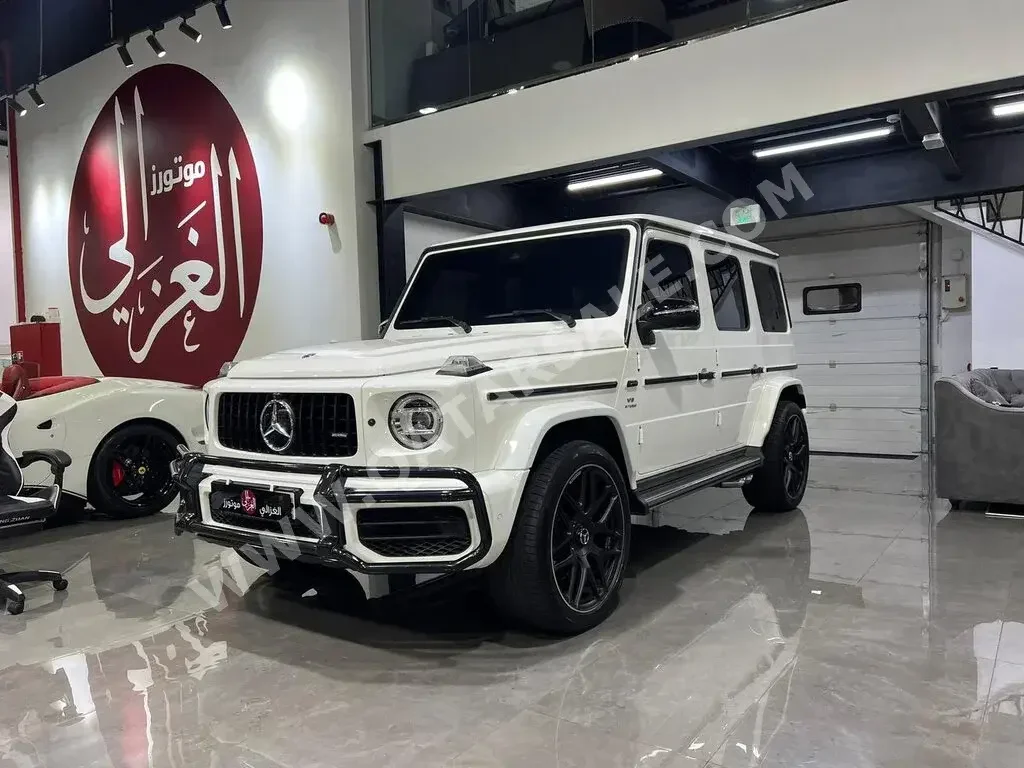  Mercedes-Benz  G-Class  63 AMG  2019  Automatic  55,000 Km  8 Cylinder  Four Wheel Drive (4WD)  SUV  White  With Warranty