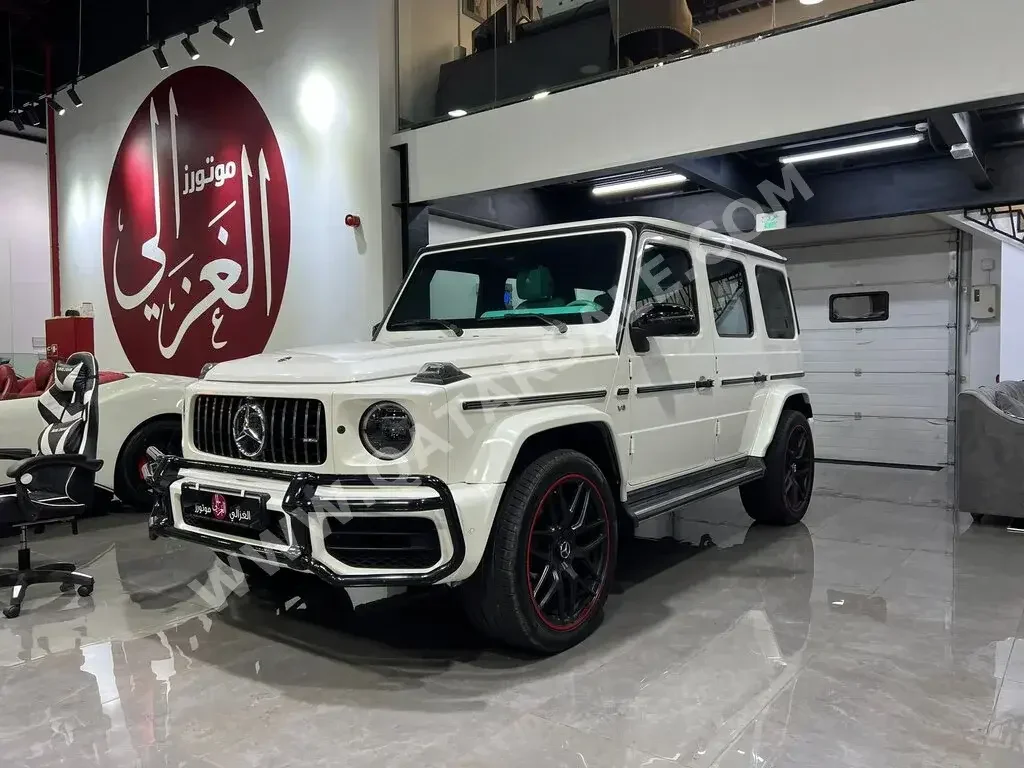 Mercedes-Benz  G-Class  500 AMG  2019  Automatic  104,000 Km  8 Cylinder  Four Wheel Drive (4WD)  SUV  White