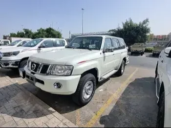 Nissan  Patrol  Safari  2023  Automatic  0 Km  6 Cylinder  Four Wheel Drive (4WD)  SUV  White  With Warranty