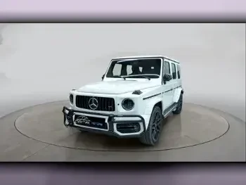 Mercedes-Benz  G-Class  63 AMG  2021  Automatic  45,000 Km  8 Cylinder  Four Wheel Drive (4WD)  SUV  White  With Warranty