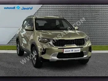 Kia  Sonet  2022  Automatic  62,857 Km  4 Cylinder  Front Wheel Drive (FWD)  SUV  Gold  With Warranty