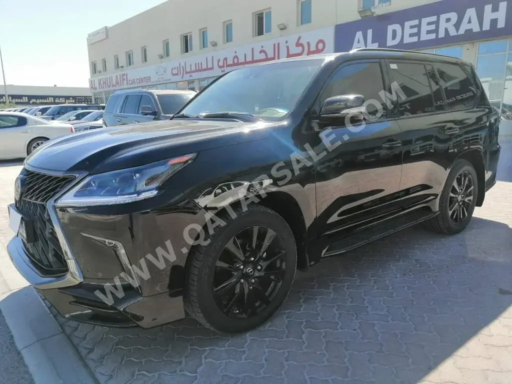 Lexus  LX  570 S  2019  Automatic  157,000 Km  8 Cylinder  Four Wheel Drive (4WD)  SUV  Black