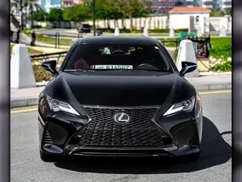 Lexus  RC  350  2022  Automatic  15,000 Km  6 Cylinder  Rear Wheel Drive (RWD)  Coupe / Sport  Black  With Warranty