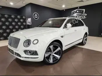 Bentley  Bentayga  Mulliner  2019  Automatic  65,000 Km  8 Cylinder  All Wheel Drive (AWD)  SUV  White