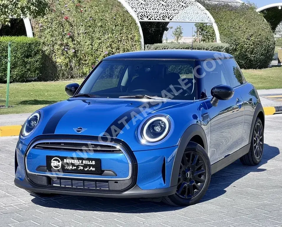  Mini  Cooper  2024  Automatic  3,420 Km  4 Cylinder  Front Wheel Drive (FWD)  Hatchback  Blue  With Warranty
