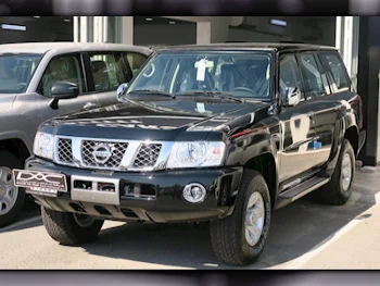Nissan  Patrol  Safari  2023  Automatic  0 Km  6 Cylinder  Four Wheel Drive (4WD)  SUV  Black  With Warranty