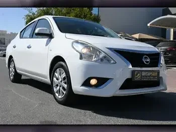 Nissan  Sunny  2017  Automatic  143,000 Km  4 Cylinder  Front Wheel Drive (FWD)  Sedan  White