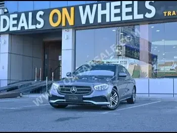 Mercedes-Benz  E-Class  200  2023  Automatic  2,244 Km  4 Cylinder  Rear Wheel Drive (RWD)  Sedan  Gray Metallic  With Warranty