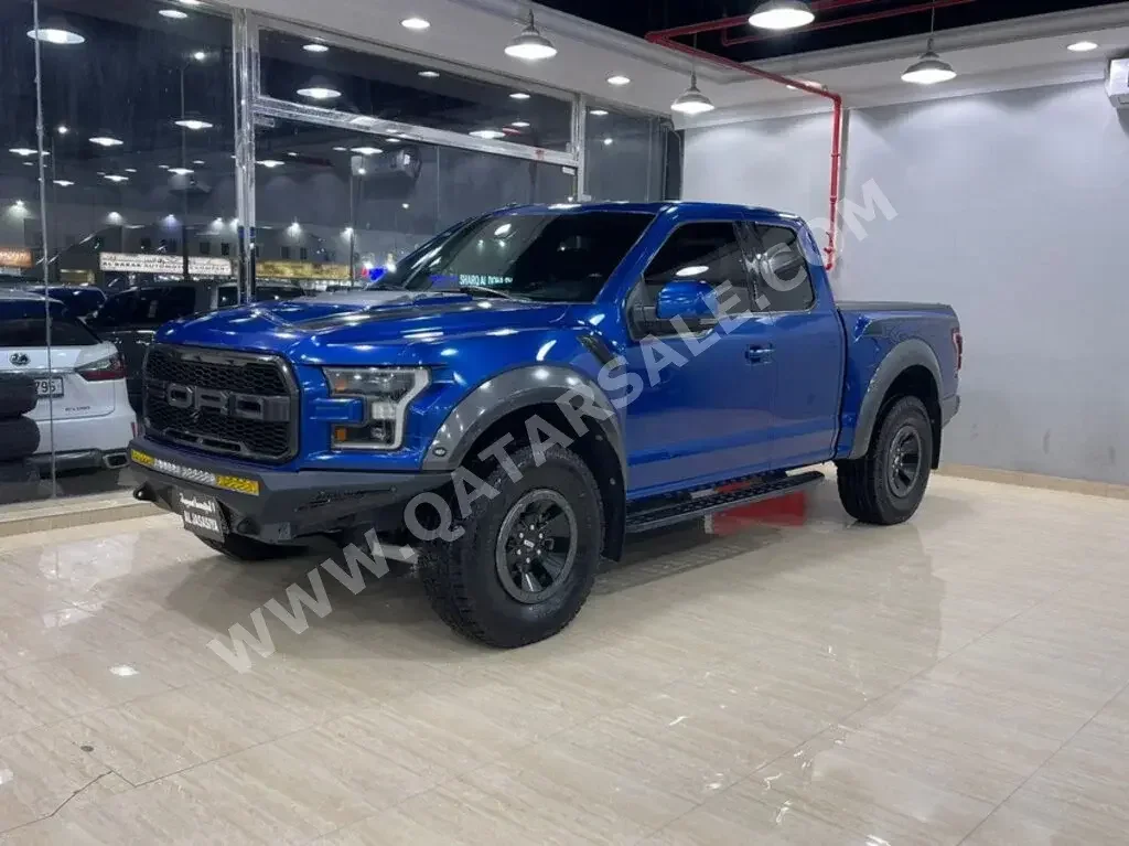 Ford  Raptor  2017  Automatic  116,000 Km  6 Cylinder  Four Wheel Drive (4WD)  Pick Up  Blue