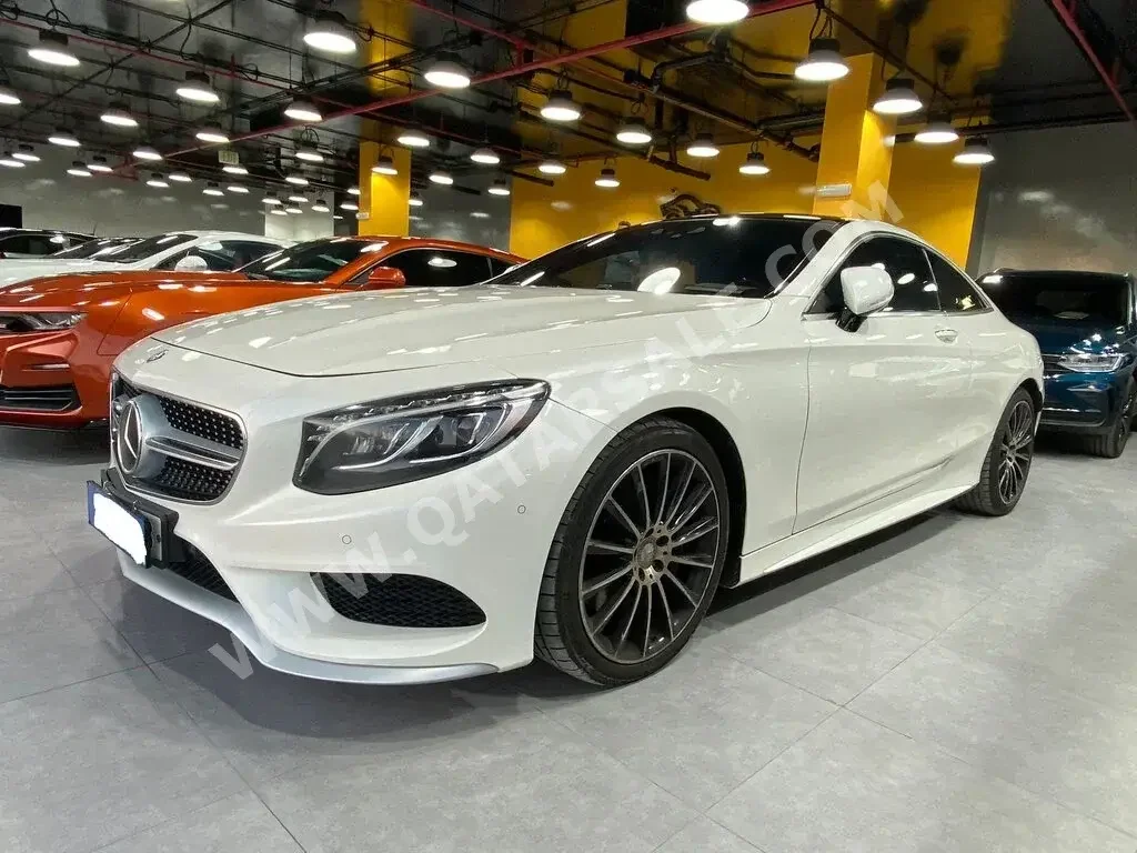Mercedes-Benz  S-Class  500  2015  Automatic  145,696 Km  8 Cylinder  Rear Wheel Drive (RWD)  Coupe / Sport  White
