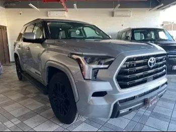 Toyota  Sequoia  TRD Sport  2023  Automatic  500 Km  6 Cylinder  Four Wheel Drive (4WD)  SUV  Silver  With Warranty