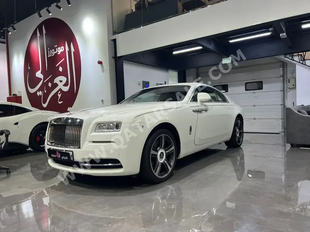 Rolls-Royce  Wraith  2014  Automatic  40,000 Km  12 Cylinder  All Wheel Drive (AWD)  Coupe / Sport  White