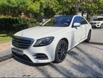 Mercedes-Benz  S-Class  560  2018  Automatic  47,000 Km  8 Cylinder  All Wheel Drive (AWD)  Sedan  White