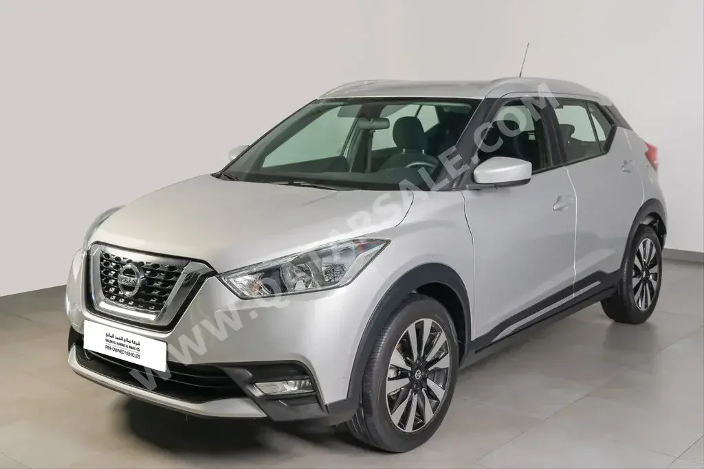Nissan  Kicks  2019  Automatic  27,669 Km  4 Cylinder  Front Wheel Drive (FWD)  SUV  Silver