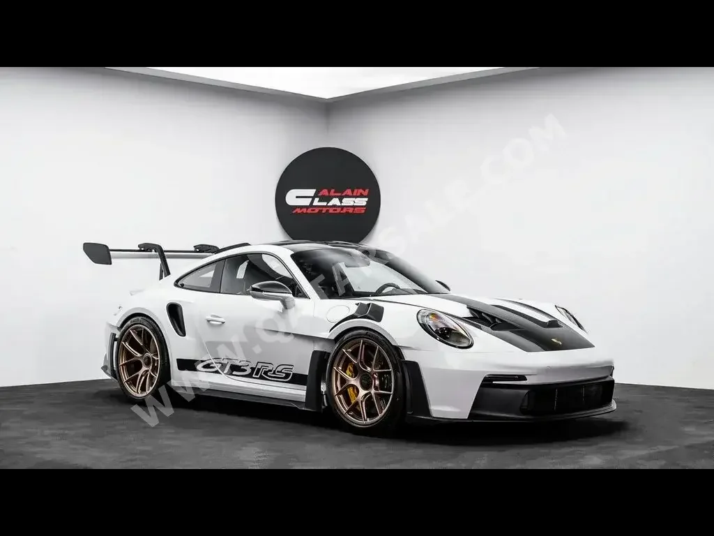 Porsche  911  GT3 RS  2024  Automatic  0 Km  6 Cylinder  Rear Wheel Drive (RWD)  Coupe / Sport  White and Black  With Warranty