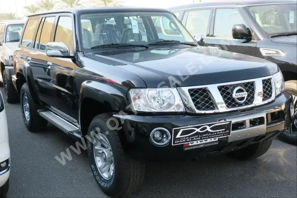 Nissan  Patrol  Safari  2023  Automatic  0 Km  6 Cylinder  Four Wheel Drive (4WD)  SUV  Black  With Warranty