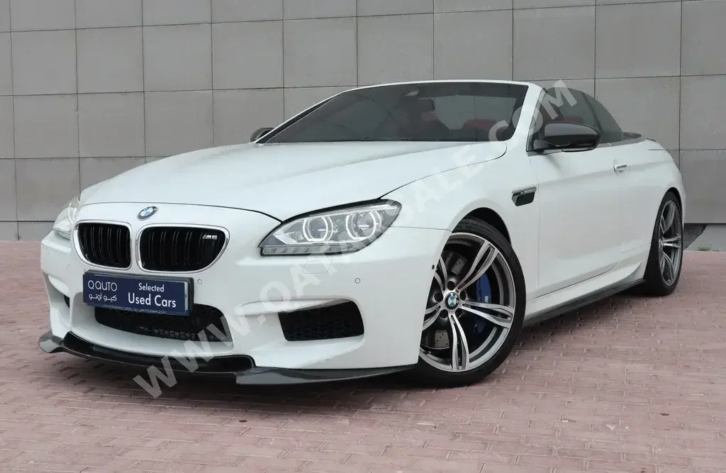 BMW  M-Series  6  2014  Automatic  60,000 Km  8 Cylinder  Rear Wheel Drive (RWD)  Convertible  White